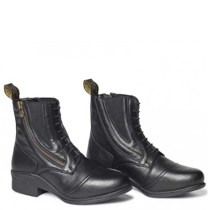 Riding Boots Veganza Side Zip Paddock Black in the group Riding Footwear / Jodhpur Boots & Yard Boots at Equinest (01082Sv_r)