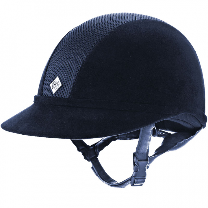 Riding Helmet SP8 Plus Micromocka Navy in the group Riding Equipment / Riding Helmets / Wide Peak Riding Helmets at Equinest (0209012900154_M_r)