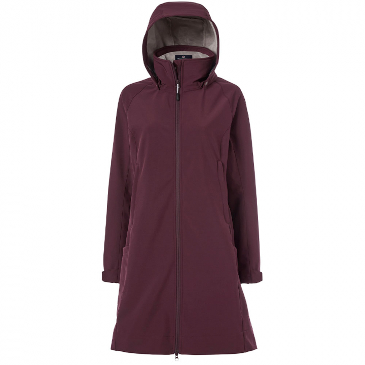 Riding Coat Stella Softshell Parka Burgundy in the group Equestrian Clothing / Coats & Jackets / Riding Coats at Equinest (03325Vn_r)