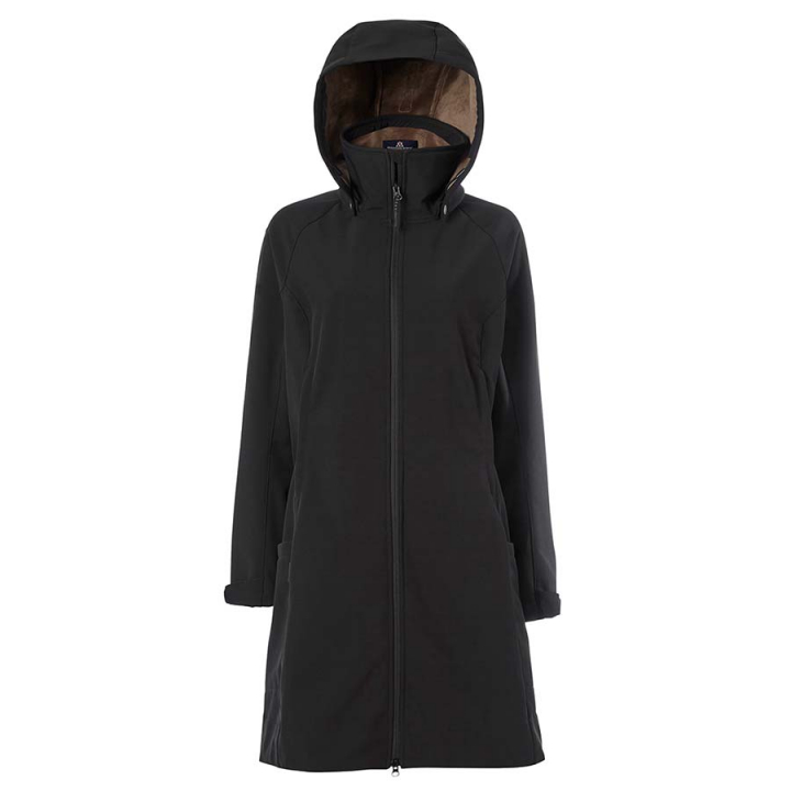 Riding Coat Stella Softshell Parka Black in the group Equestrian Clothing / Coats & Jackets / Riding Coats at Equinest (03325_S_r)