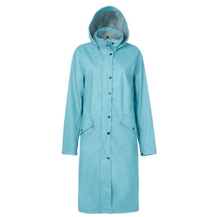 Mindy Raincoat Turquoise in the group Equestrian Clothing / Coats & Jackets / Raincoats at Equinest (03345Bl_r)