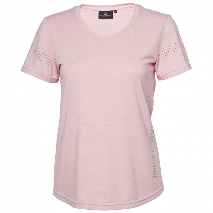 Tyra Tech Top Pink T-Shirt in the group Equestrian Clothing / Riding Shirts / T-shirts at Equinest (04474Rs_r)