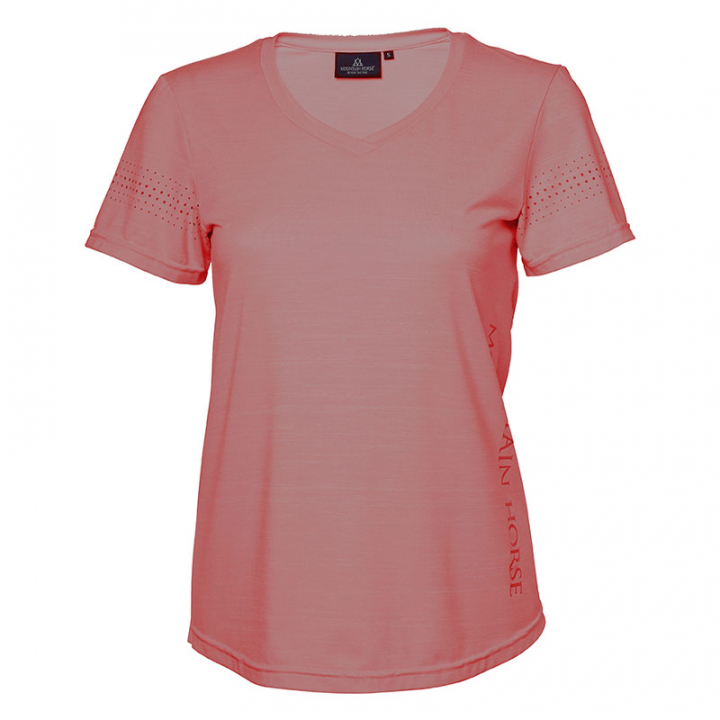 Tyra Tech Top Red T-Shirt in the group Equestrian Clothing / Riding Shirts / T-shirts at Equinest (04474Vn_r)