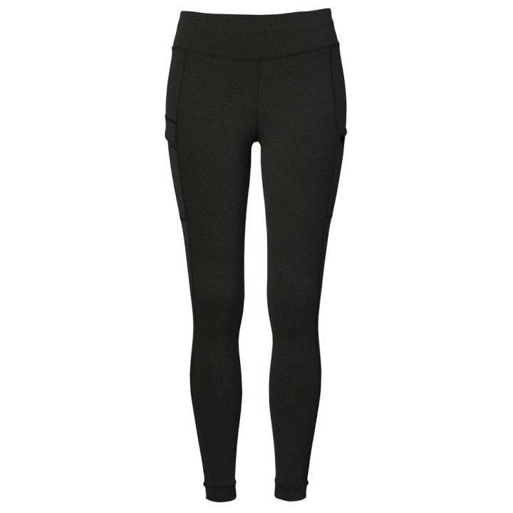 Riding Tights Flora Tech Black in the group Equestrian Clothing / Riding Breeches & Jodhpurs / Riding Tights & Riding Leggings at Equinest (05315Sv_r)