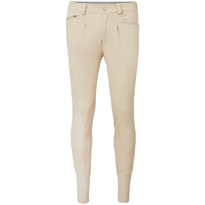 Men's Riding Breeches Edward Knee Grip Beige in the group Equestrian Clothing / Riding Breeches & Riding Tights / Breeches at Equinest (05358100BE_r)