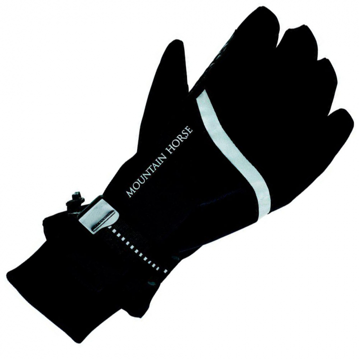 Winter Glove Jr Explorer Black in the group Equestrian Clothing / Riding Gloves & Yard Gloves at Equinest (07041JrSv_r)