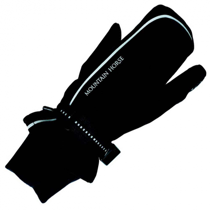 Winter Glove Jr 3-finger Triplex Black in the group Equestrian Clothing / Riding Gloves & Yard Gloves at Equinest (07043JrSv_r)