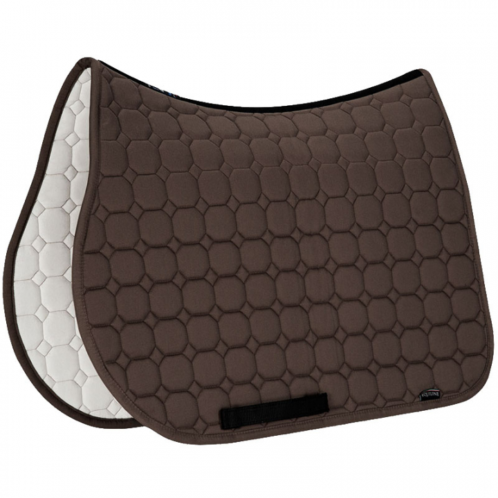 Jumping Saddle Pad Octagon Brown in the group Horse Tack / Saddle Pads / All-Purpose & Jumping Saddle Pads at Equinest (072001011Br_r)
