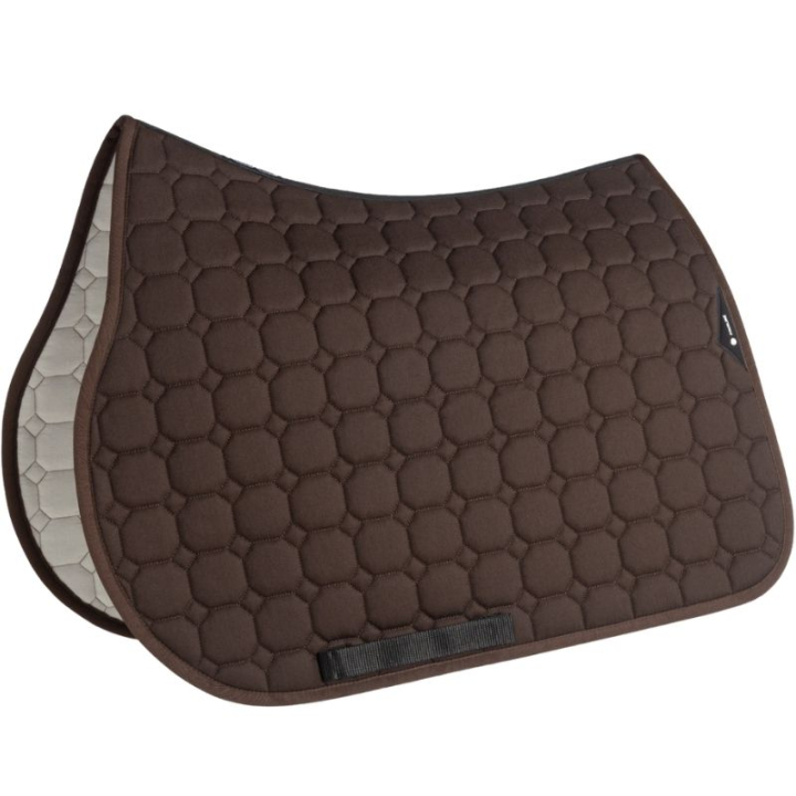 Jumping Saddle Pad Octagon Brown in the group Horse Tack / Saddle Pads / All-Purpose & Jumping Saddle Pads at Equinest (072001011Br_r)