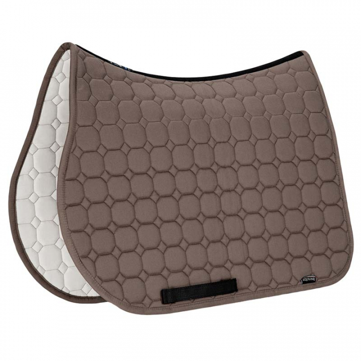 Jumping Saddle Pad Octagon Cappuccino in the group Horse Tack / Saddle Pads / All-Purpose & Jumping Saddle Pads at Equinest (072001011Ca_r)
