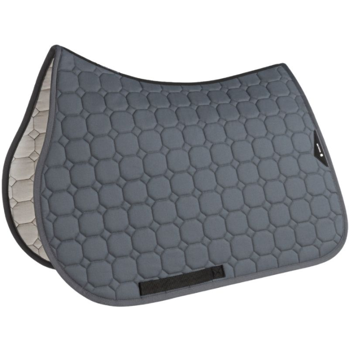 Jumping Saddle Pad Octagon Grey in the group Horse Tack / Saddle Pads / All-Purpose & Jumping Saddle Pads at Equinest (072001011Gr_r)