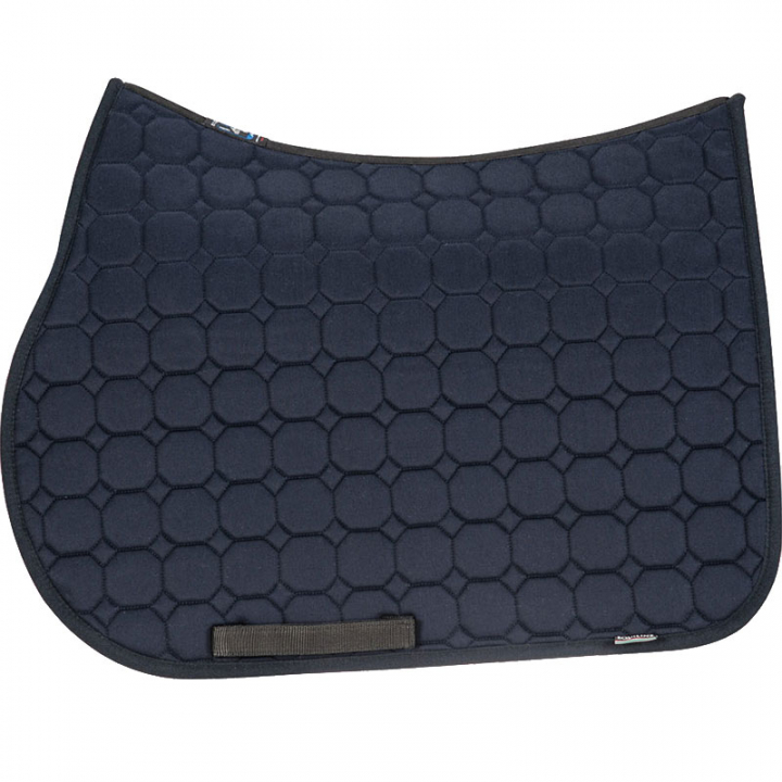 Jumping Saddle Pad Octagon Navy in the group Horse Tack / Saddle Pads / All-Purpose & Jumping Saddle Pads at Equinest (072001011Ma_r)