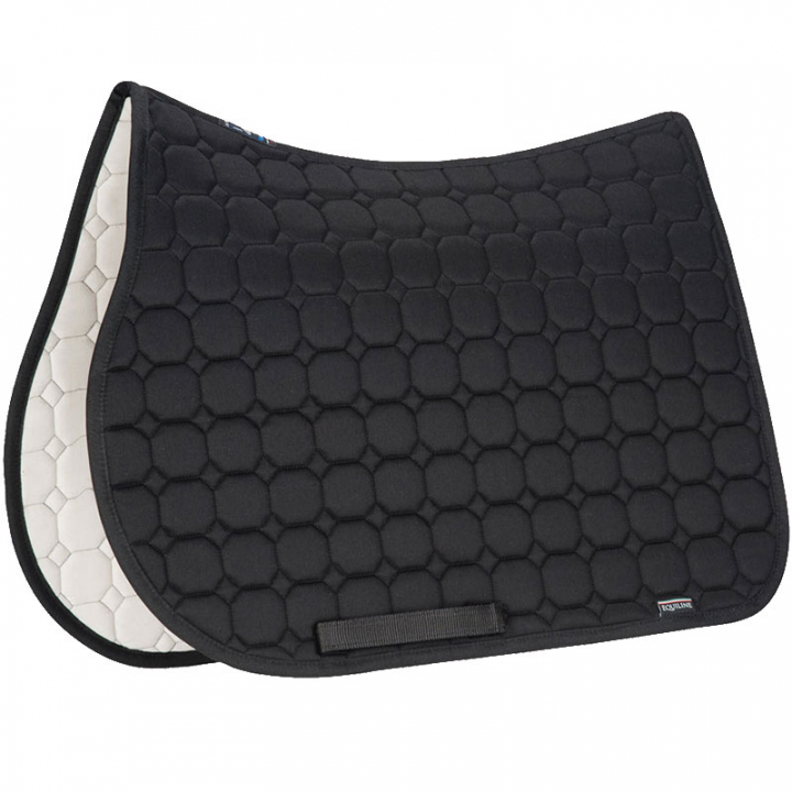 Jumping Saddle Pad Octagon Black in the group Horse Tack / Saddle Pads / All-Purpose & Jumping Saddle Pads at Equinest (072001011Sv_r)