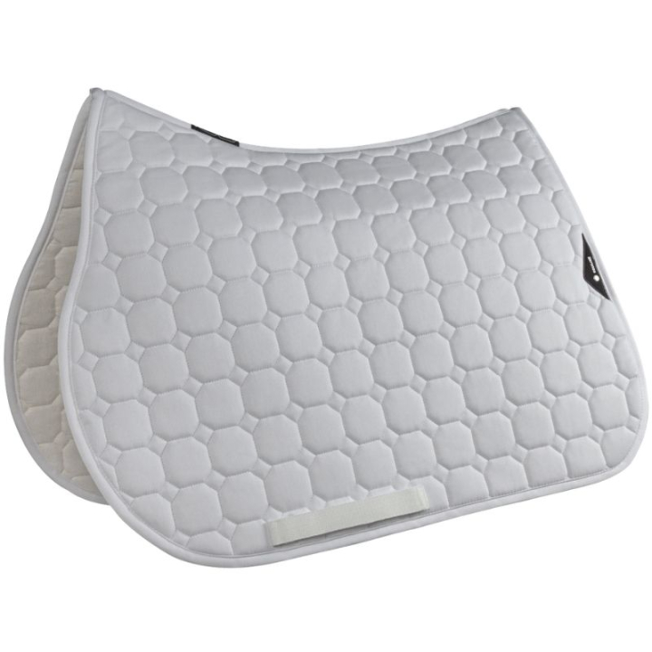 Jumping Saddle Pad Octagon White in the group Horse Tack / Saddle Pads / All-Purpose & Jumping Saddle Pads at Equinest (072001011Vi_r)