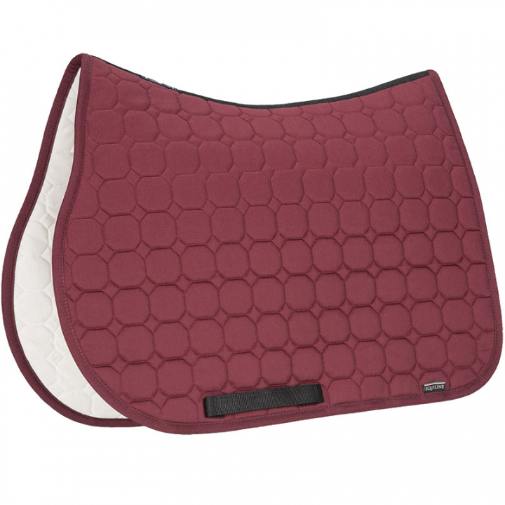 Jumping Saddle Pad Octagon Wine Red in the group Horse Tack / Saddle Pads / All-Purpose & Jumping Saddle Pads at Equinest (072001011Vn_r)