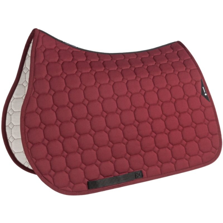 Jumping Saddle Pad Octagon Wine Red in the group Horse Tack / Saddle Pads / All-Purpose & Jumping Saddle Pads at Equinest (072001011Vn_r)