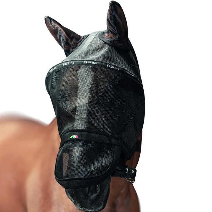 Benson Fly Mask Black C in the group Fly Protection / Fly Masks & Nose Nets at Equinest (0726110110206SV-C)