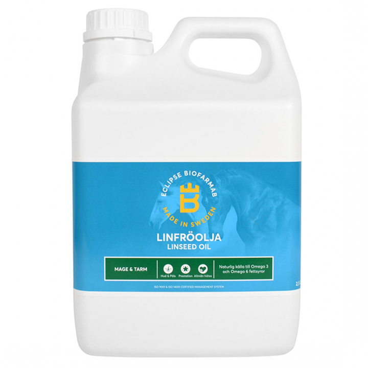 Linseed Oil 2.5L in the group Supplements / Horse Supplements / Skin & Coat at Equinest (09872.5)
