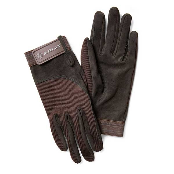 Tek Grip Gloves Dark Brown in the group Equestrian Clothing / Riding Gloves & Yard Gloves at Equinest (10004365_M_r)