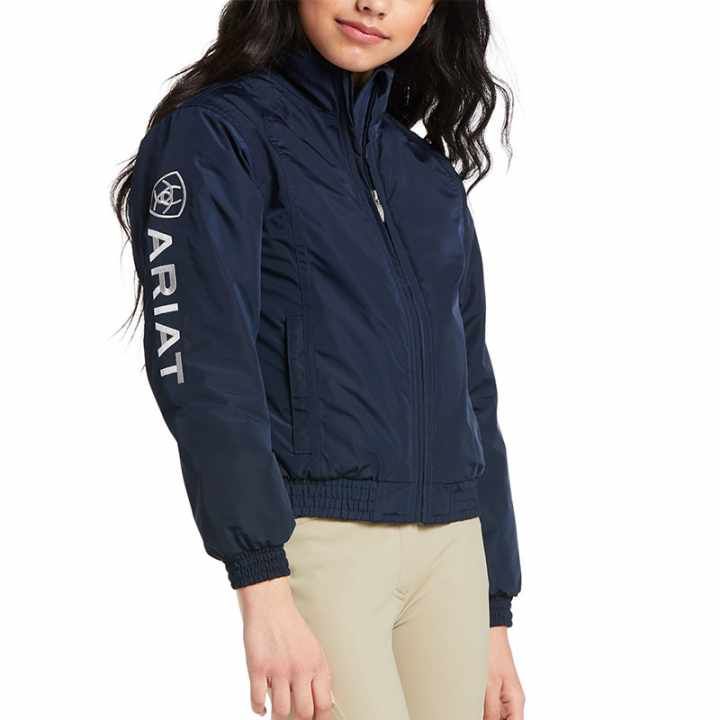 Riding Jacket Jr Insulated Navy in the group Equestrian Clothing / Coats & Jackets / Riding Jackets at Equinest (10009735Ma_r)