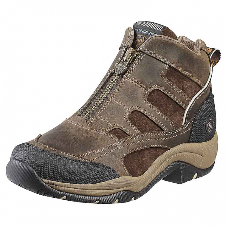 Stable Shoes Terrain Zip H2O Brown in the group Riding Footwear / Jodhpur Boots & Yard Boots at Equinest (10010167Br_r)