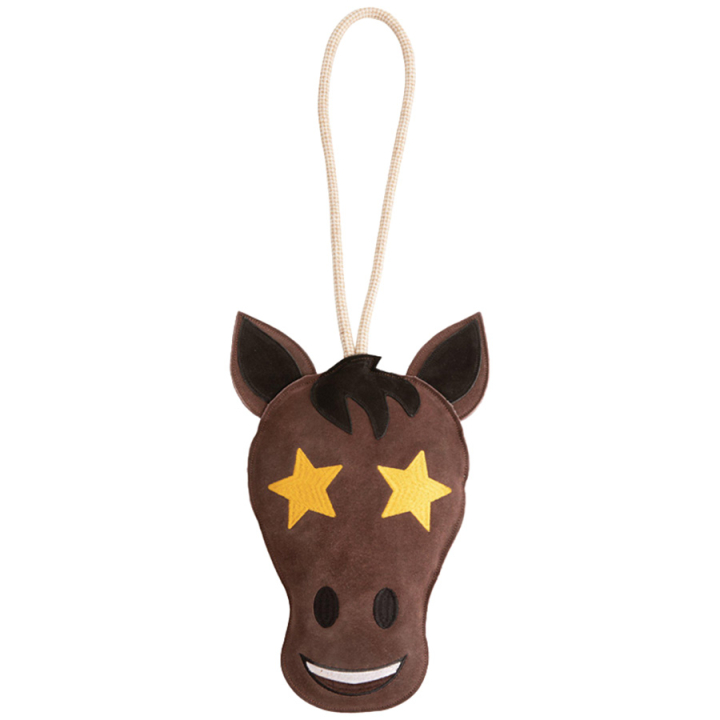 Horse Toy Equimojis The Superstar Dark Brown in the group Stable & Paddock / Horse Toys at Equinest (100211BR)