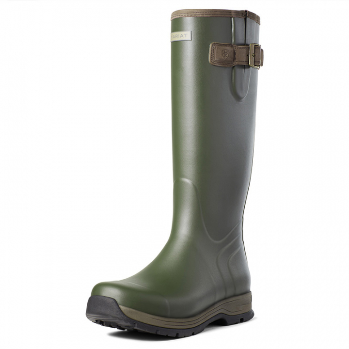 Insulated Men's Rubber Boots Burford 0Green in the group Riding Footwear / Rubber Boots & Wellies at Equinest (10035810Gn_r)