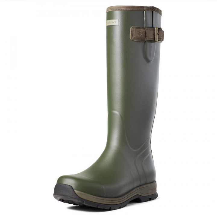 Men's Rubber Boots Burford Green in the group Riding Footwear / Rubber Boots & Wellies at Equinest (10035837Gn_r)