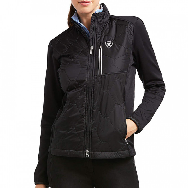 Riding Jacket Fusion Insulated Black in the group Equestrian Clothing / Coats & Jackets / Riding Jackets at Equinest (10039218Sv_r)