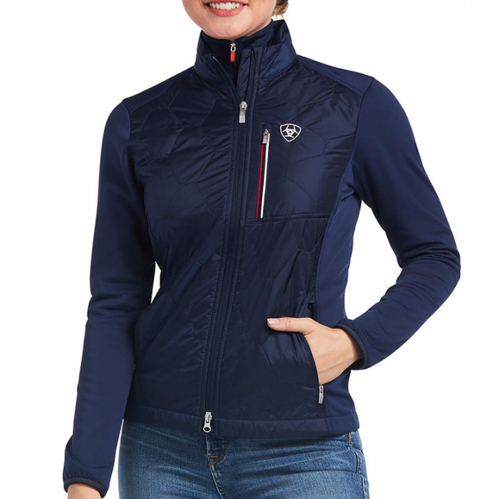 Riding Jacket Fusion Insulated Team Navy in the group Equestrian Clothing / Coats & Jackets / Riding Jackets at Equinest (10039219Ma_r)