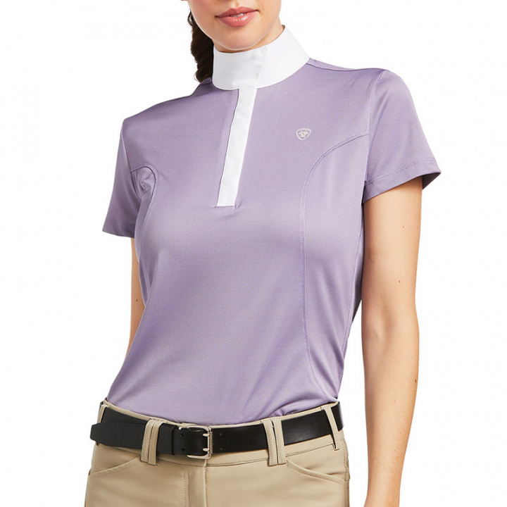 Competition Top Aptos Purple in the group Equestrian Clothing / Riding Shirts / Show Shirts at Equinest (10039385Ma_r)