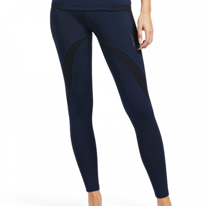Riding Tights Ascent Half Grip Navy in the group Equestrian Clothing / Riding Breeches & Jodhpurs / Riding Tights & Riding Leggings at Equinest (10039869Ma_r)
