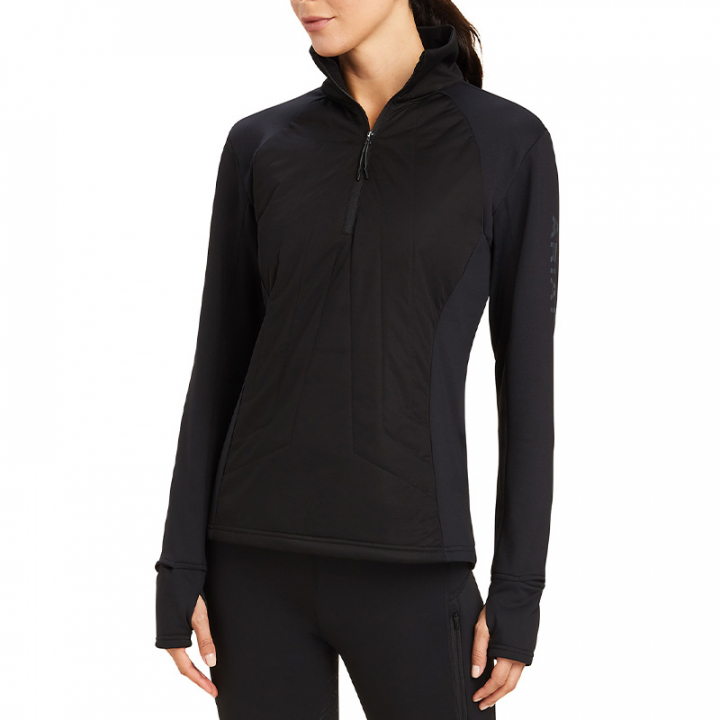 Sweater Venture 1/2-Zip Black in the group Equestrian Clothing / Sweaters & Hoodies at Equinest (10041395Sv_r)