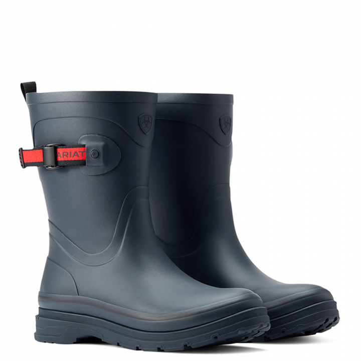 Kelmarsh Mid Rubber Boots Navy in the group Riding Footwear / Rubber Boots & Wellies at Equinest (10044595NA)