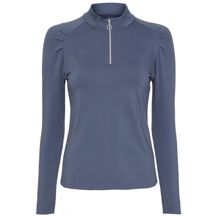 Performance Shirt Jemma 1/2 Zip Light Grey in the group Equestrian Clothing / Sweaters & Hoodies at Equinest (102171069GR)