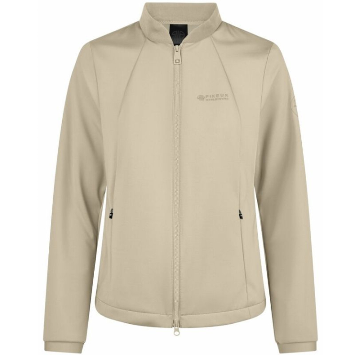Fleece Jacket Athleisure Beige in the group Equestrian Clothing / Coats & Jackets / Riding Jackets at Equinest (10400110BE_r)