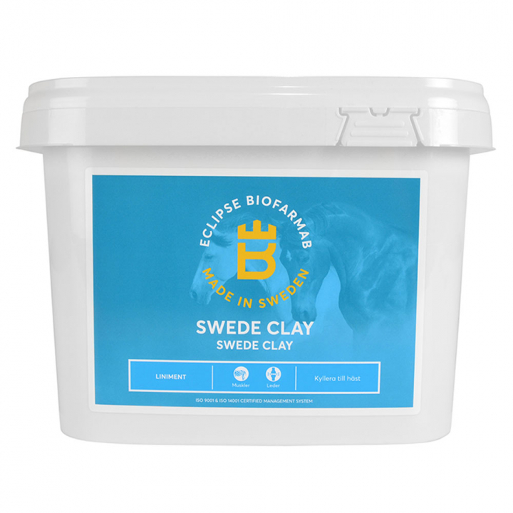 Swede Clay Cooling 10kg in the group Grooming & Health Care / Liniments & Clays / Cooling Clay at Equinest (1051)