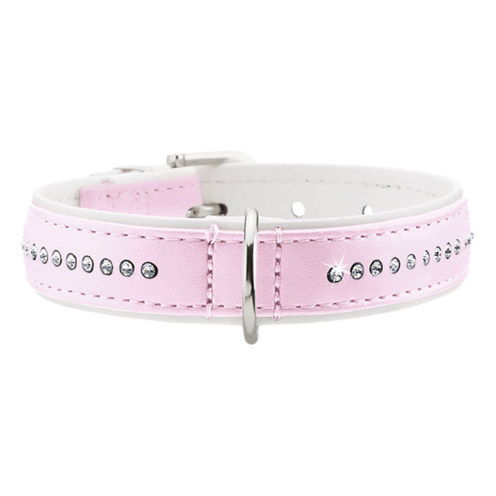 Dog Collar Modern Art Luxury Light Pink in the group Dog / Dog Collars & Harnesses at Equinest (108014LIPI)