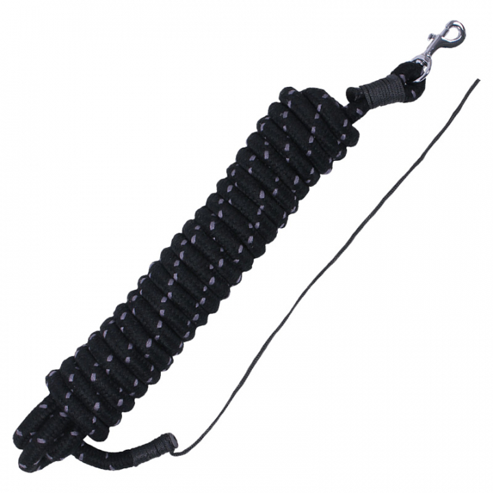 Ropehalter 6.8m Black/Grey in the group Horse Tack / Lead Ropes & Trailer Ties / Nylon & Cotton Lead Ropes at Equinest (1088BAGR)