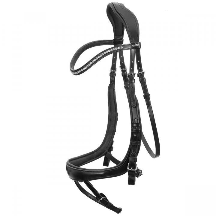 Bridle Equitus Beta Black in the group Horse Tack / Bridles & Browbands / Bridles at Equinest (1101-00045Sv_r)