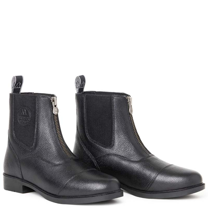 Jodhpur Boots Ragazza Young Front Zip Paddock Black in the group Riding Footwear / Jodhpur Boots & Yard Boots at Equinest (11055010BA_r)