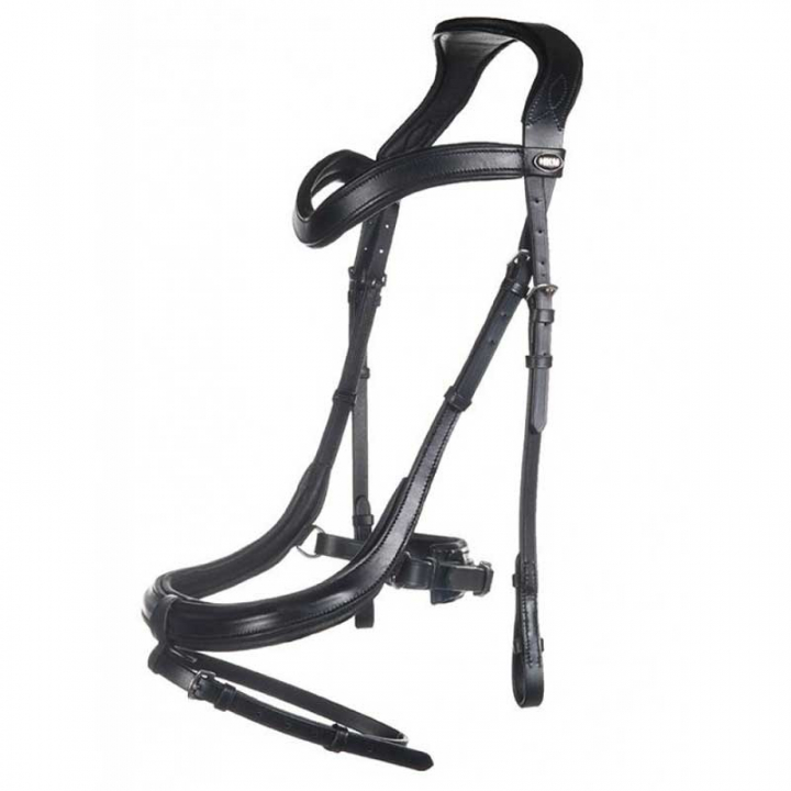 Bridle with Reins Anatomic V2 Black in the group Horse Tack / Bridles & Browbands / Bridles at Equinest (11171Sv_r)