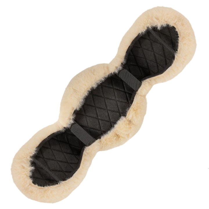 Girth Cover Dressage Faux Fur Nature in the group Horse Tack / Girths / Gith Sleeves at Equinest (112340NAT_r)