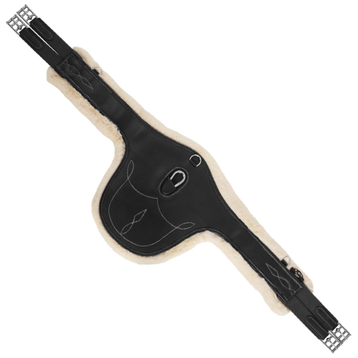 Anatomical Belly Plate Smart Synthetic Black in the group Horse Tack / Girths / Stud Girths & Jumping Girths at Equinest (113411BA_r)