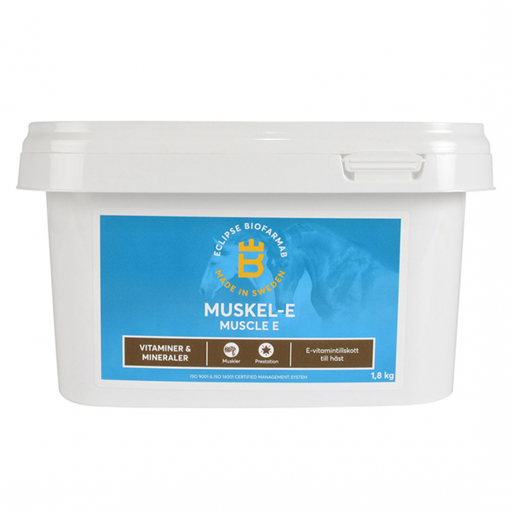 Muscle-E 1.8kg in the group Supplements / Horse Supplements / Muscles at Equinest (1137-1_8KG)