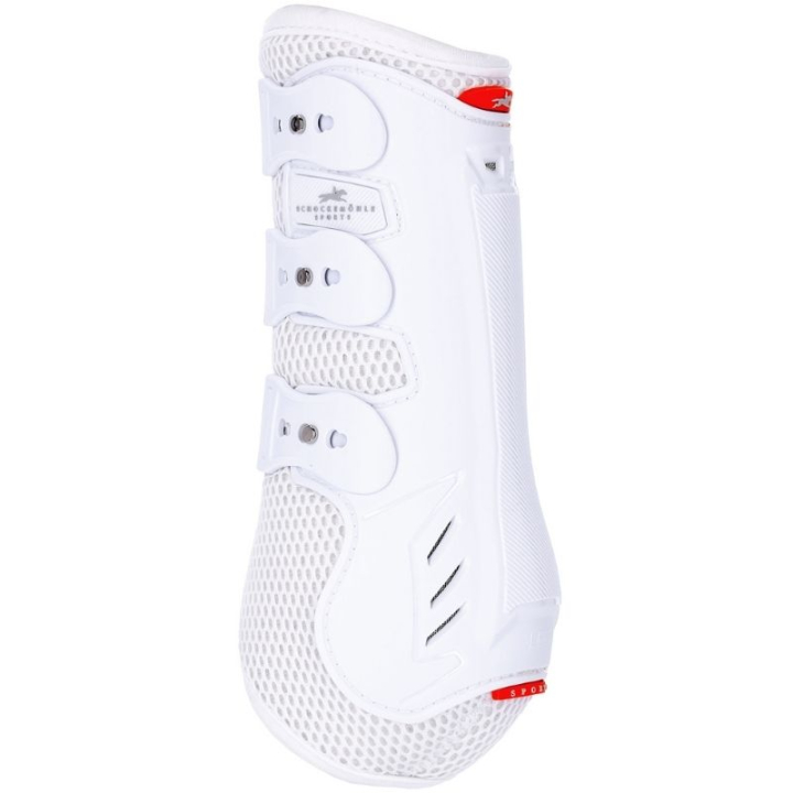Dressage Boots Air Flow Front White in the group Horse Tack / Leg Protection / Brushing Boots & Dressage Boots at Equinest (1201000281WH_r)