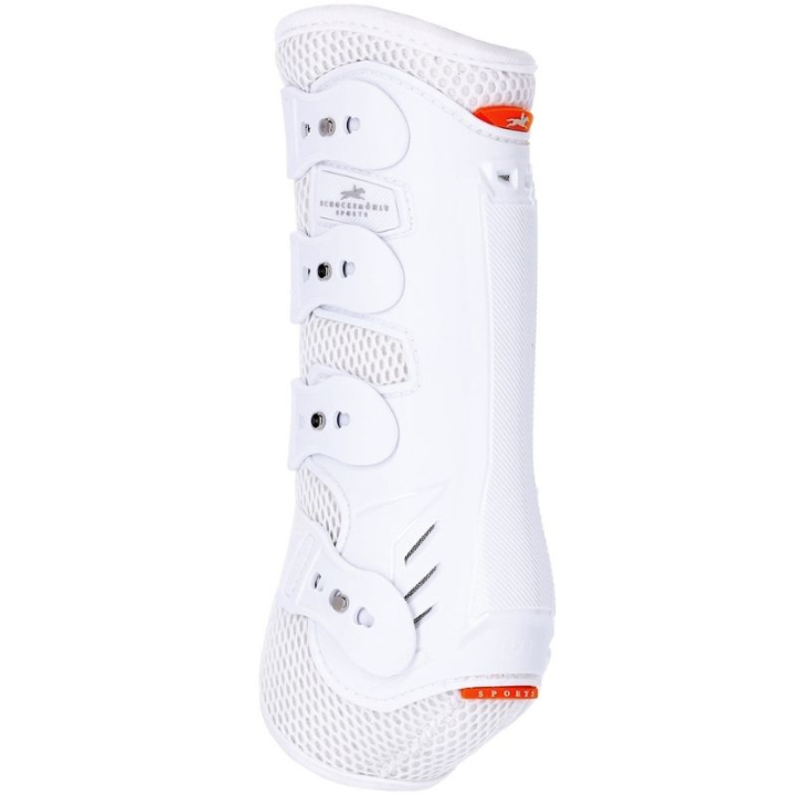 Dressage Boots Air Flow Hind White in the group Horse Tack / Leg Protection / Brushing Boots & Dressage Boots at Equinest (1201000291WH_r)