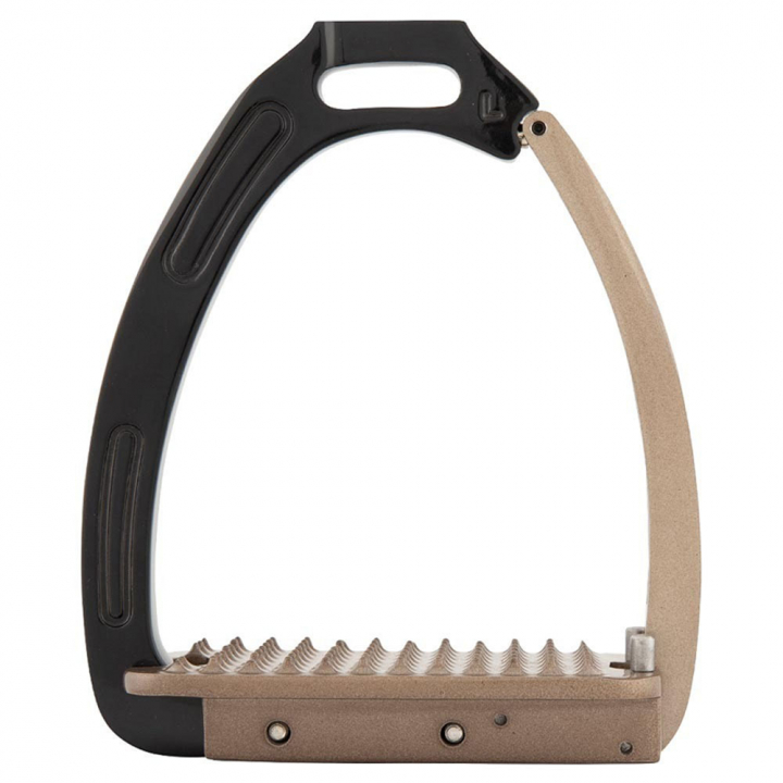 Stirrups Lavarone Black/Brown in the group Horse Tack / Stirrups at Equinest (121026BABR)