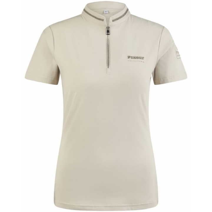 T-Shirt Function Zip Selection Beige in the group Equestrian Clothing / Riding Shirts / T-shirts at Equinest (12160028BE_r)