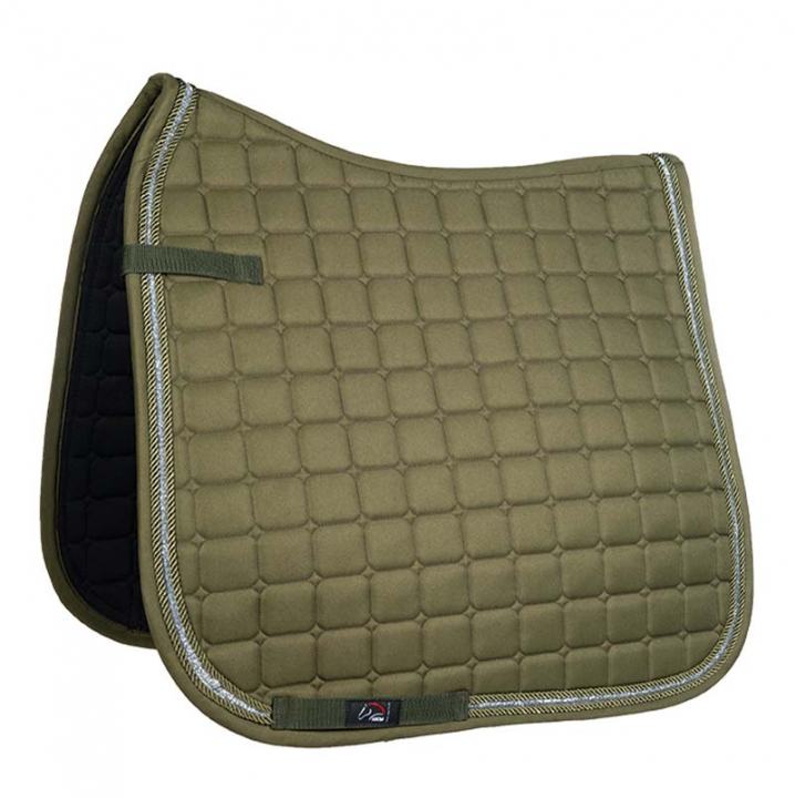 Dressage Saddle Pad Hayley Olive Green in the group Horse Tack / Saddle Pads / Dressage Saddle Pad at Equinest (12273DrGn_r)